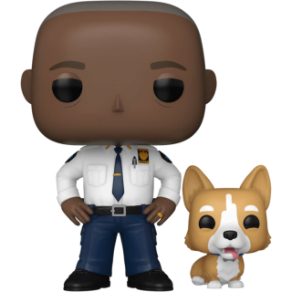 Диск Фигурка Funko POP! Television: Brooklyn Nine-Nine: Captain Ray Holt with Cheddar #1626