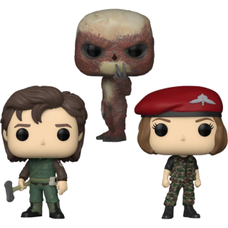 Диск Фигурка Funko POP! Television: Stranger Things: Hunter Robin/Steve/Vecna (3 Pack)