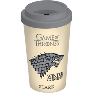Диск Кружка с крышкой Game of Thrones: Stark (Winter is Coming)