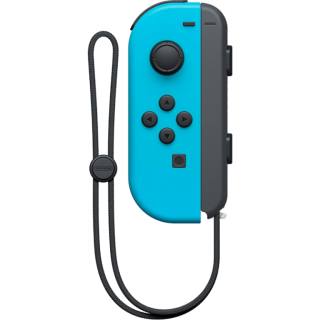 Диск Контроллер Joy-Con левый (неоновый синий) (Neon Blue) (Б/У)