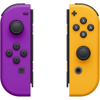 Диск Joy-Con Pair (Neon Purple / Neon Orange) (Б/У)