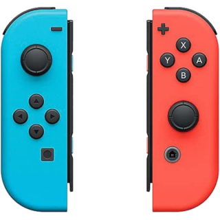 Диск Joy-Con Pair (Neon Red/Neon Blue) (Б/У)