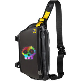 Диск Поясная сумка с пиксельным LED-экраном Divoom Pixoo Slingbag