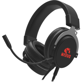 Диск Игровая проводная гарнитура Marvo HG9052 Gaming Headset, 7.1 с подсветкой RGB