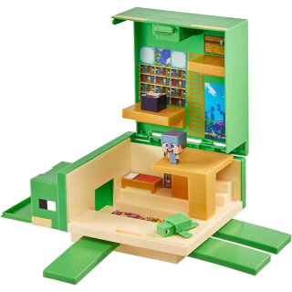 Диск Игровой набор Minecraft - Transforming Turtle Hideout Playset, 25 см.