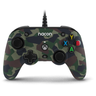 Диск Проводной геймпад Nacon Pro Compact (Xbox, PC), Forest Camo