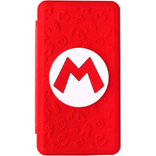 Диск Кейс Nintendo Switch для хранения 24 картриджей Super Mario (Mario Logo)