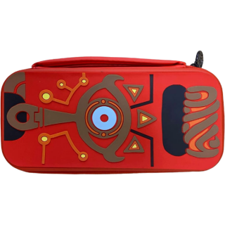 Диск Чехол для Nintendo Switch, Carrying Case - Legend of Zelda (Sheikah Eye), красный