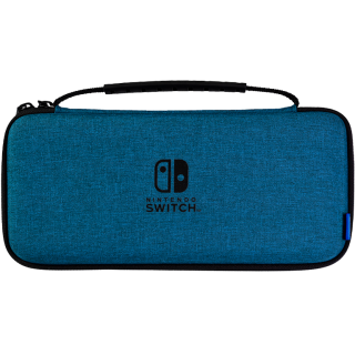 Диск Nintendo Switch Защитный чехол Hori Slim Tough Pouch (Blue) для консоли Switch OLED (NSW-811U)