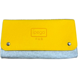Диск Чехол фетровый для Nintendo Switch (PG-SW092B), жёлтый
