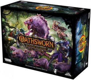 Диск Настольная игра Oathsworn: Верные клятве. Тайны Темнолесья