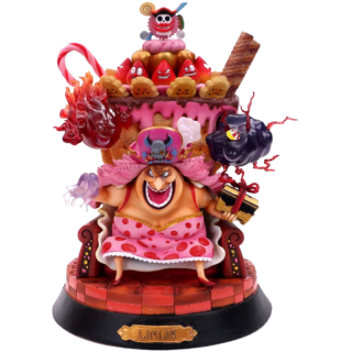 Диск Фигурка One Piece Big Mom Charlotte Linlin with Throne Four Emperors (повреждена упаковка)