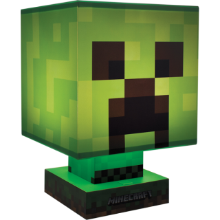 Диск Светильник Paladone: Minecraft: Creeper Icon Lamp