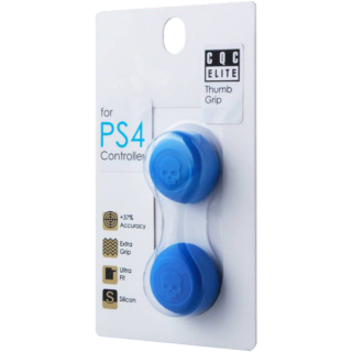 Диск Накладки на стики PS4 FPS Master Skull & Co. Blue (9.5 мм)