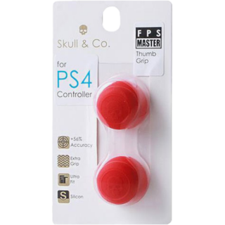 Диск Накладки на стики PS4 FPS Master Skull & Co. Red (9.5 мм)
