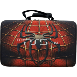 Диск Сумка для консоли и геймпадов PS5 Slim Spider-Man
