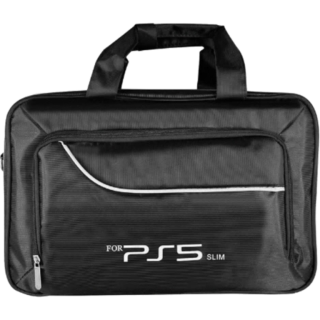 Диск Сумка для консоли и геймпадов PS5 Slim (мягкая)