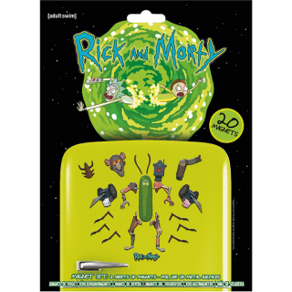 Диск Набор магнитов Rick & Morty (Weaponize The Pickle)