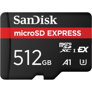 Диск Карта памяти SanDisk microSD Express Card 512GB