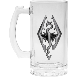 Диск Кружка стеклянная Skyrim: Imperial Symbol