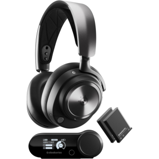 Диск Беспроводная игровая гарнитура SteelSeries Arctis Nova Pro Wireless Black