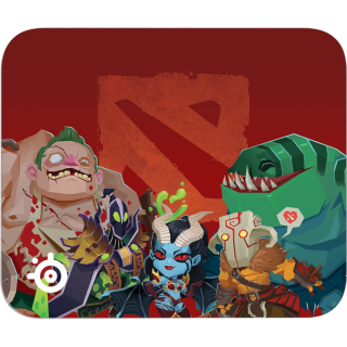 Диск Коврик для мыши SteelSeries Qck Dota 2 (S)