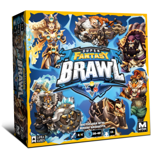 Диск Настольная игра Super Fantasy Brawl (Схватка в стиле фэнтези)