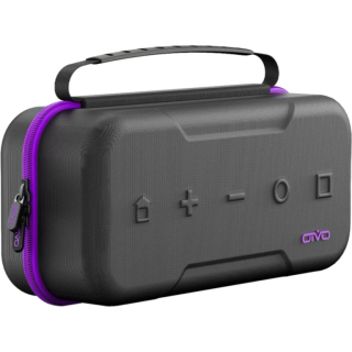 Диск Чехол Switch/Oled Model Hard Shell Dockable Protective Case, черный/пурпурный (IV-SW188)