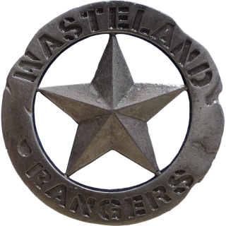 Диск Значок Wasteland Rangers (Wastelands 2)