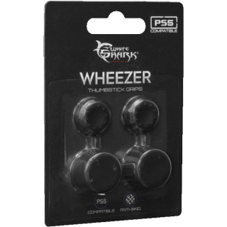 Диск Накладки на стики White Shark: Wheezer Thumbstick Grips (black)