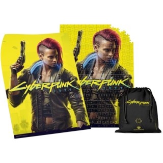 Диск Пазл Cyberpunk 2077 V Female (500 элементов)