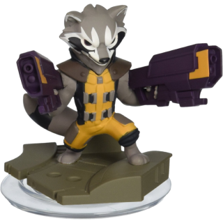 Диск Disney Infinity 2.0 (Marvel) Персонаж 'Енот Ракета' (Rocket Raccoon) (Б/У)