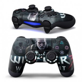 Диск Наклейка виниловая для геймпада Dualshock 4 (Witcher)
