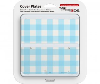 Диск Faceplate (лицевая панель) New Nintendo 3DS (Голубые квадраты)