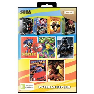 Диск Игра 16-bit Сборник (9в1) (А-9002)