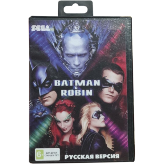 Диск Игра 16-bit Batman & Robin