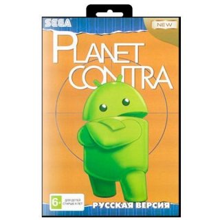 Диск Игра 16-bit Planet Contra