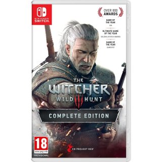 Диск Ведьмак 3: Дикая Охота (Witcher 3: Wild Hunt) Полное Издание (англ. версия) (Б/У) [NSwitch]