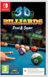 Диск 3D Billiards: Pool and Snooker (код загрузки) [NSwitch]
