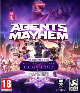 Диск Agents of Mayhem - Издание Первого Дня [PC]