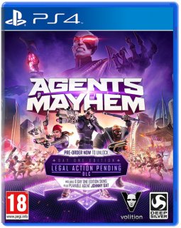 Диск Agents of Mayhem (Б/У) [PS4]