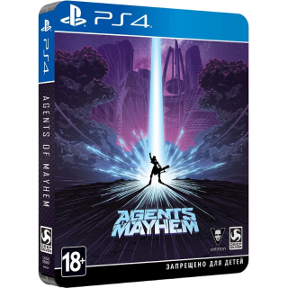 Диск Agents of Mayhem - Steelbook Edition (Б/У) [PS4]