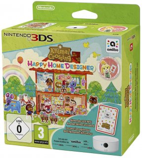 Диск Animal Crossing: Happy Home Designer + Устройство чтения/записи NFC [3DS]