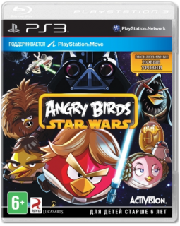 Диск Angry Birds - Star Wars (Б/У) [PS3] (не оригинальная полиграфия) (Англ)