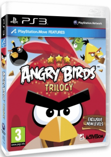 Диск Angry Birds Trilogy (Б/У) [PS3] (не оригинальная обложка)