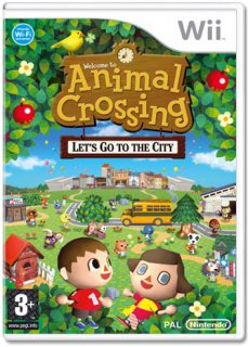 Диск Animal Crossing: Let's Go to the City (Б/У) [Wii]