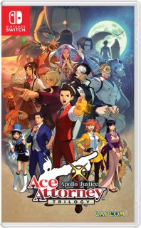 Диск Apollo Justice: Ace Attorney Trilogy [NSwitch]