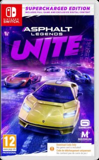 Диск Asphalt Legends UNITE - Supercharged Edition (код загрузки) [NSwitch]