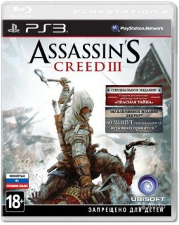 Диск Assassin's Creed III (3) - Специальное Издание [PS3]