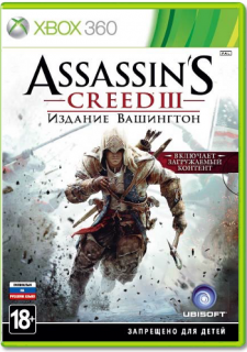 Диск Assassin's Creed III (3) - Издание Вашингтон [X360]